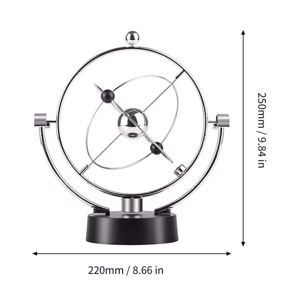 

Fashion Magnetic Swing Kinetic Orbital Craft Desk Decoration Perpetual Balance Celestial Globe Newton Pendulum Home Ornaments