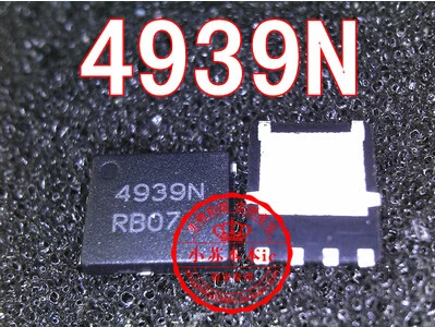 

Free Shipping 50PCS/Lots New and original 4939N NTMFS4939NT1G QFN8 transistor