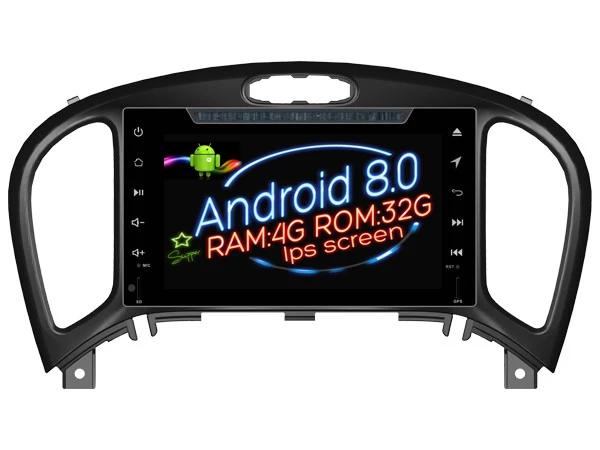 Ips экран Android 8 0 автомобильный Dvd Navi плеер для DECKLESS NISSAN JUKE (2012 2017) gps suto стерео аудио