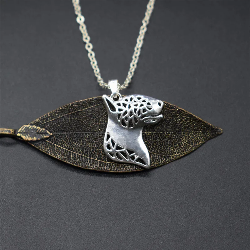 4 Colors New Bull Terrier Charm Necklace Trendy Metal Dog Jewellery Pendant Women | Украшения и аксессуары