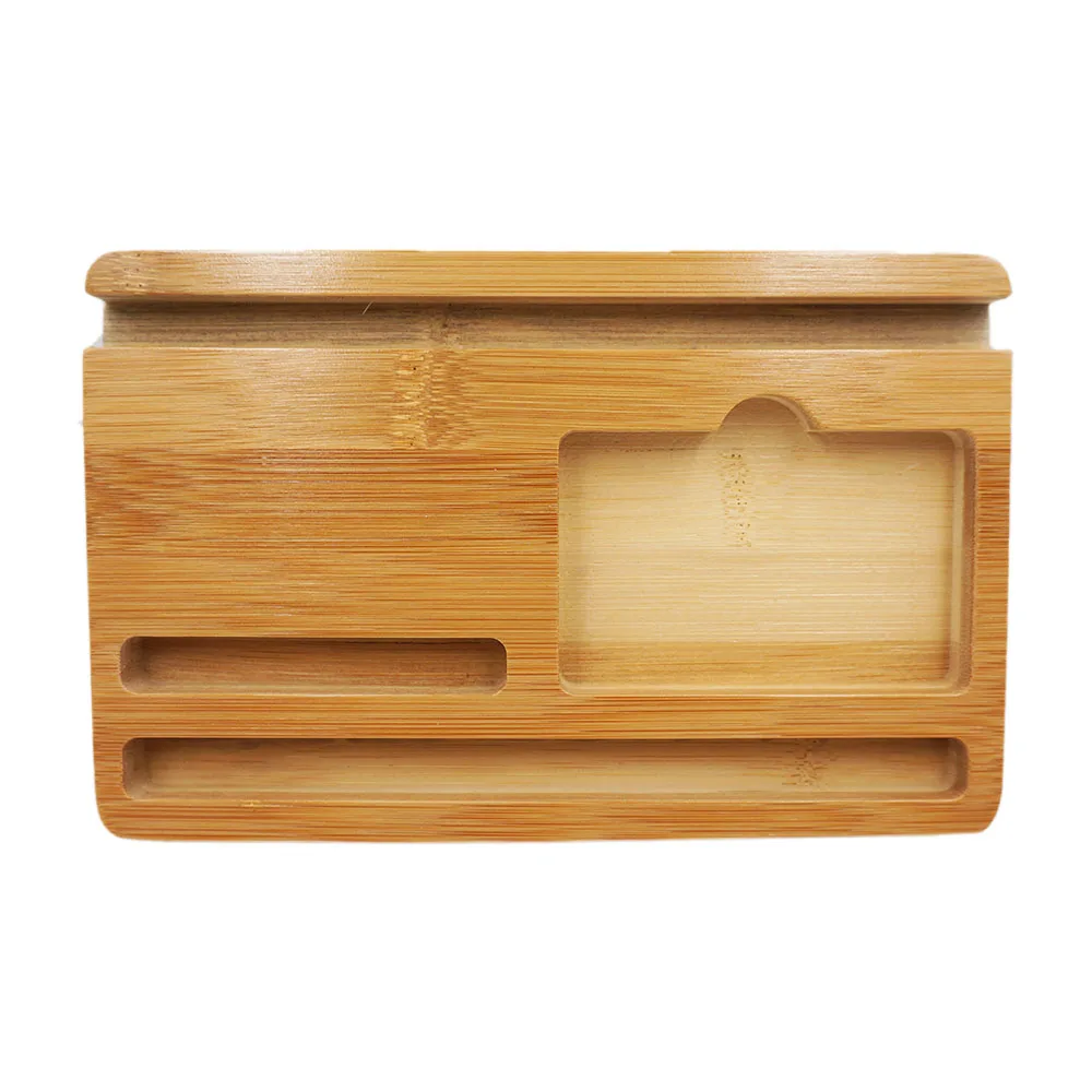 Многофункциональный Универсальный деревянный держатель sofописание M4 из бамбука