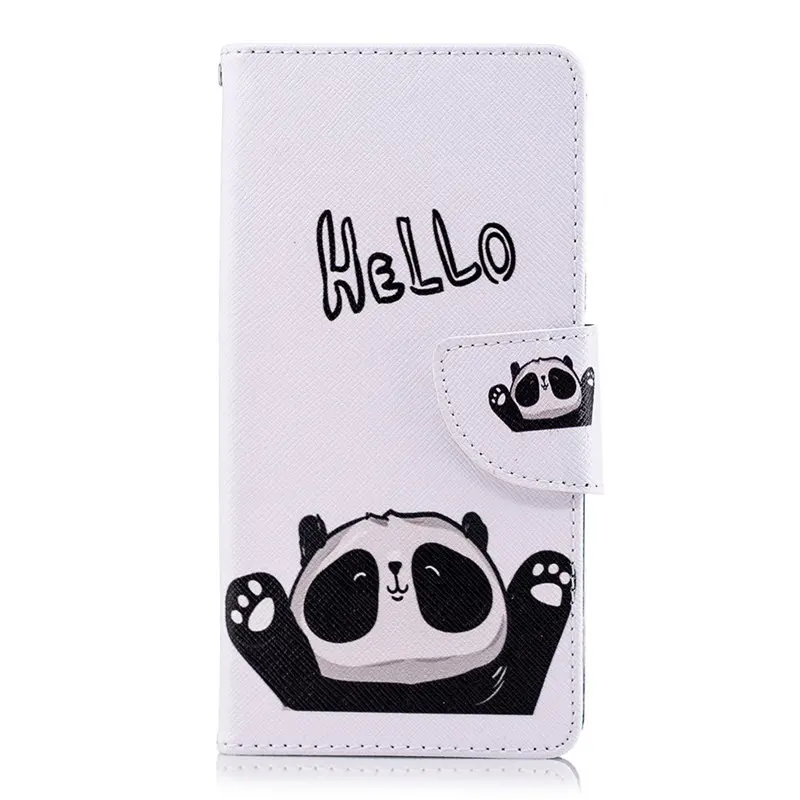 HELLO Panda Хорошее качество Роскошный чехол для Nokia 7,1 5,1 3,1 2,1 5 3 2 1 630 635 730 Ретро Флип-кошелек для карт карман чехол Фирменная Новинка P07Z - Цвет: HELLO Panda