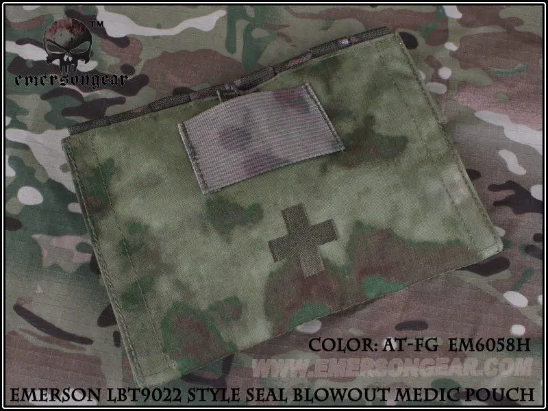 ATFG EMERSON LBT9022 стильная сумка-мессенджер, военная армейская Сумка MOLLE EM6058, спортивные сумки - Цвет: ATFG