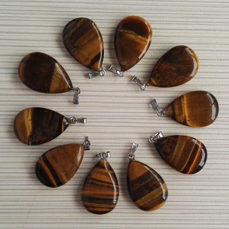 Подвеска из натурального камня тигровый глаз 12 шт./лот|pendant art|pendant and charmscharm |