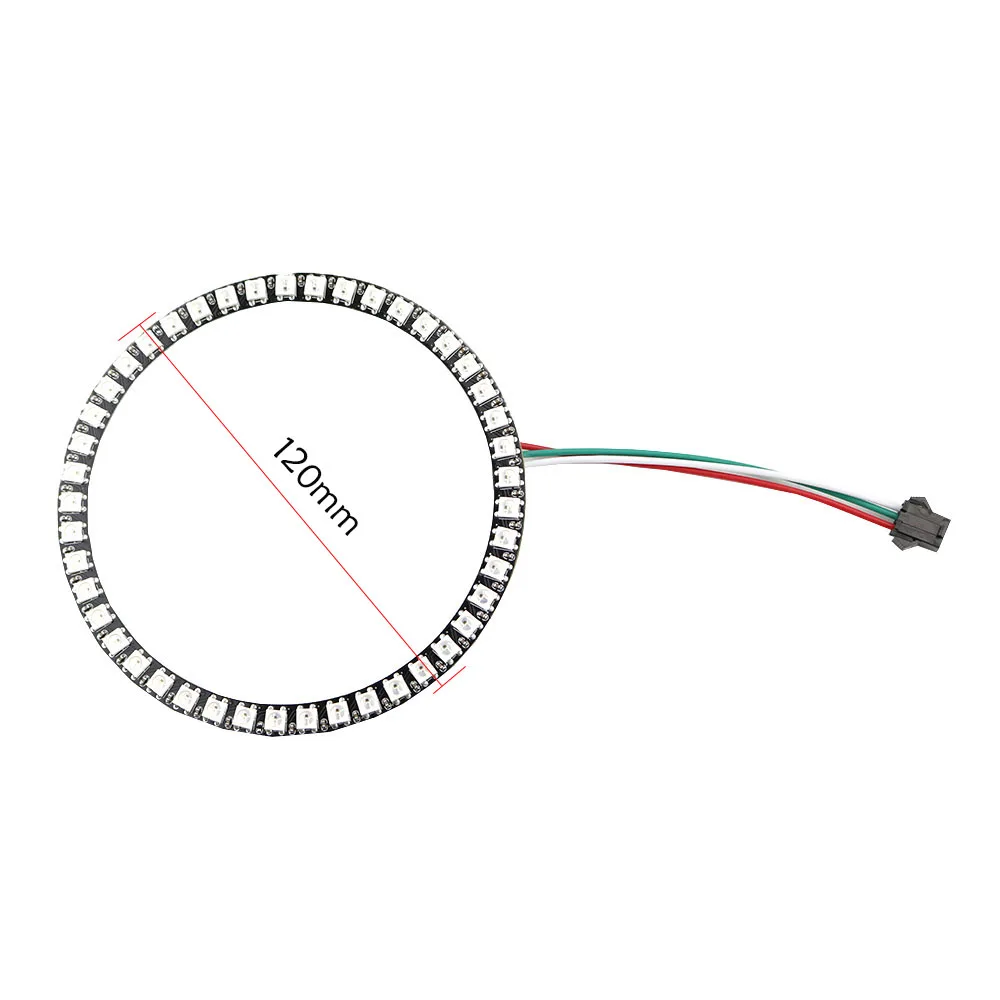 WS2812B светодиодный модуль светодиодная Пиксельная полоса световая плата DC5V 5050 SMD