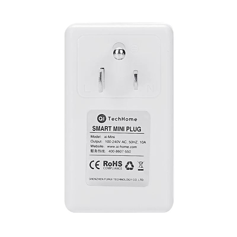 Оригинальный Funry Smart WI FI разъем воздуха плагин мини США Мощность AC100 240V 10A
