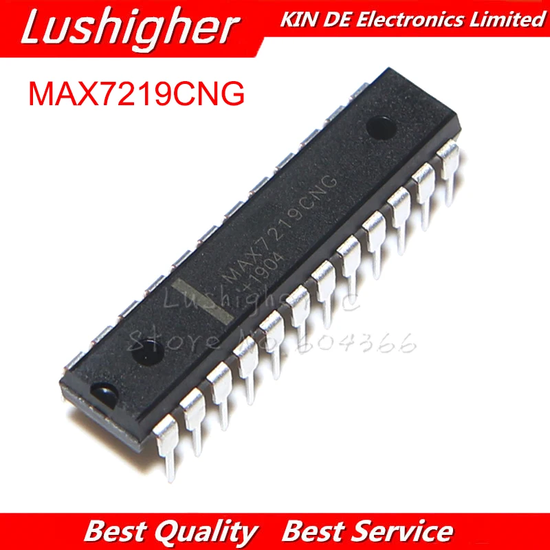 

5 шт. MAX7219CNG DIP24 MAX7219 DIP-24 DIP новый оригинальный