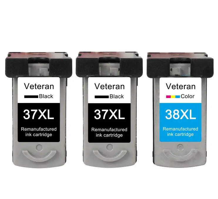 2x PG37 and CL38 PG37 CL38 чернильный картридж для принтера Canon PG37 CL38 для canon 37 38 PIXMA MP140 MP190 M210 MP220 MP420 IP1800 IP2600 MX300 MX310 принтер - Цвет: 2x PG37 and CL38