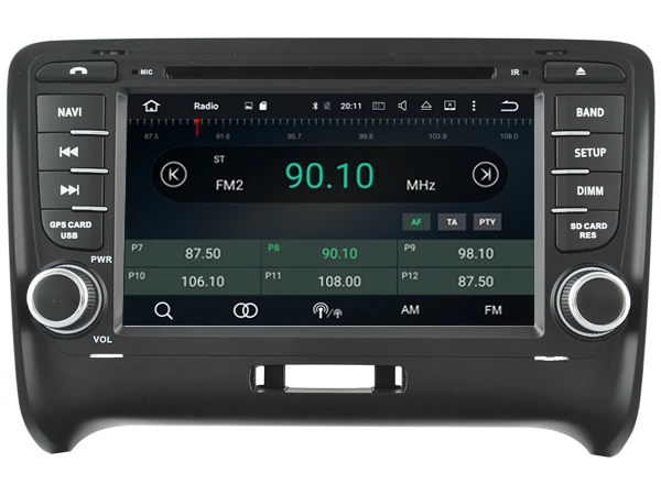 4G RAM Octa (8)-Core Android 8 0 автомобильный dvd-плеер для AUDI TT 2006-2014 аудио gps стерео головное