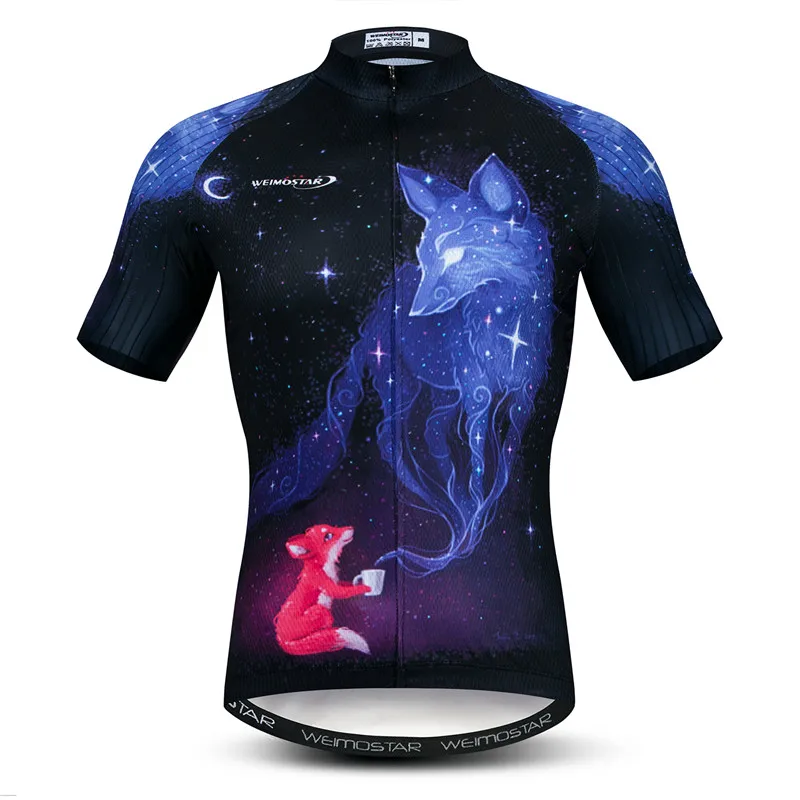 Color 10 Weimostar, 3D череп, Велоспорт, Джерси, топ, летний, для мужчин, горный велосипед, одежда, для команды, спорт, MTB, велосипед, Джерси, дышащая, велосипедная рубашка - Цвет: Color 10