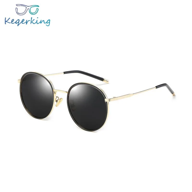 

Brand Designer Oversized Round Sunglasses Women Oculos Shade Frame Retro Arrow Mirror Sun Glasses Gafas de sol mujer ZA-64