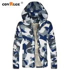 Covrlgeгорячая распродажа 2019 Новинка Мужская модная камуфляжная куртка летняя мода мужская Тонкая Солнцезащитная куртка с капюшоном оптовая продажа MWJ144