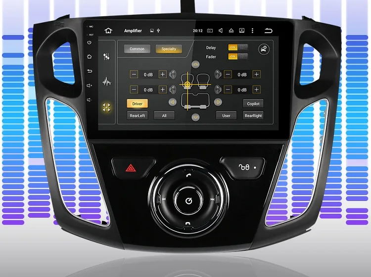 Isudar ram 64 ГБ Android 9 Авто Радио 1 Din для Ford/Focus 3 Автомобильный мультимедийный стерео плеер gps Восьмиядерный ОЗУ 4 г DSP USB камера-видеорегистратор