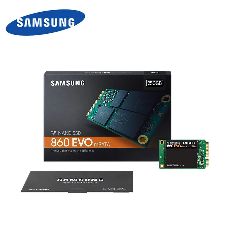 Новое поступление SAMSUNG mSATA 860 EVO внутренний SSD 500 Гб 250 1 ТБ твердотельный накопитель компьютеров, жесткий диск HD Высокое качество для портативных ПК