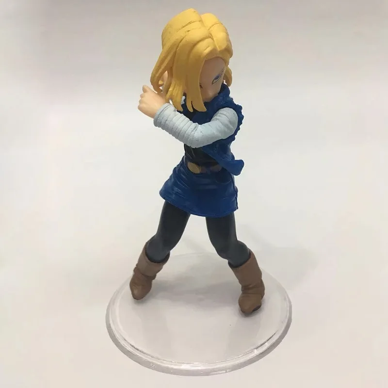 HKXZM Аниме Фигурка 11 см Dragon Ball Z Android NO.18 Banpresto ПВХ фигурка игрушки модель