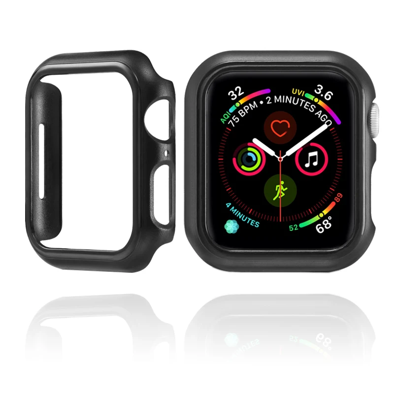 Чехол для часов Apple Watch 4 защитный чехол iwatch полосы 44 мм 40 ударопрочный бампер