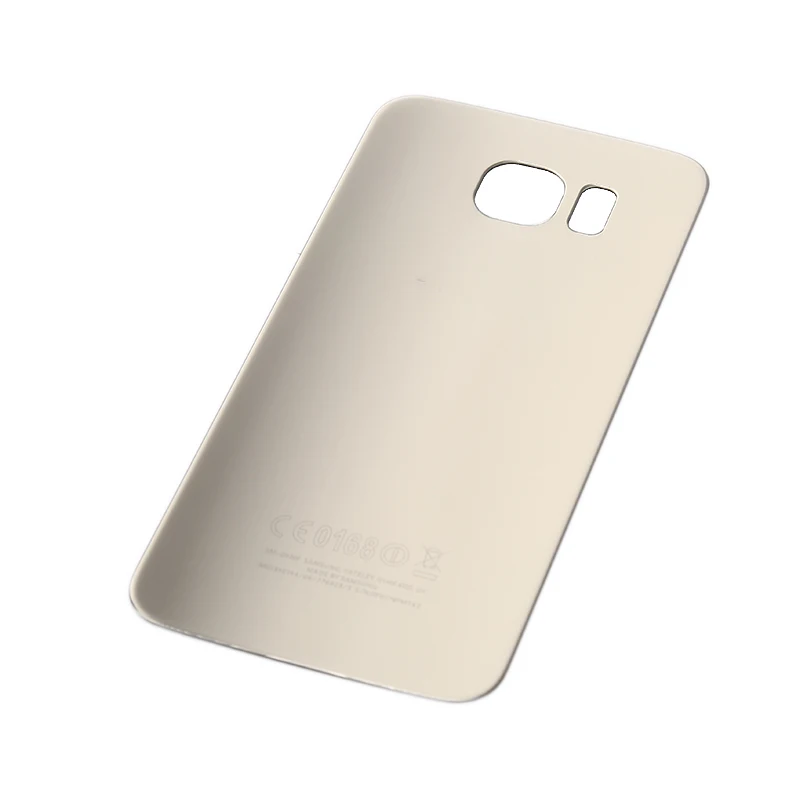Edge Plus стеклянная задняя крышка для samsung Galaxy S6Edge G925 G928 задняя дверь корпус батареи с наклейкой для samsung S6 Новинка