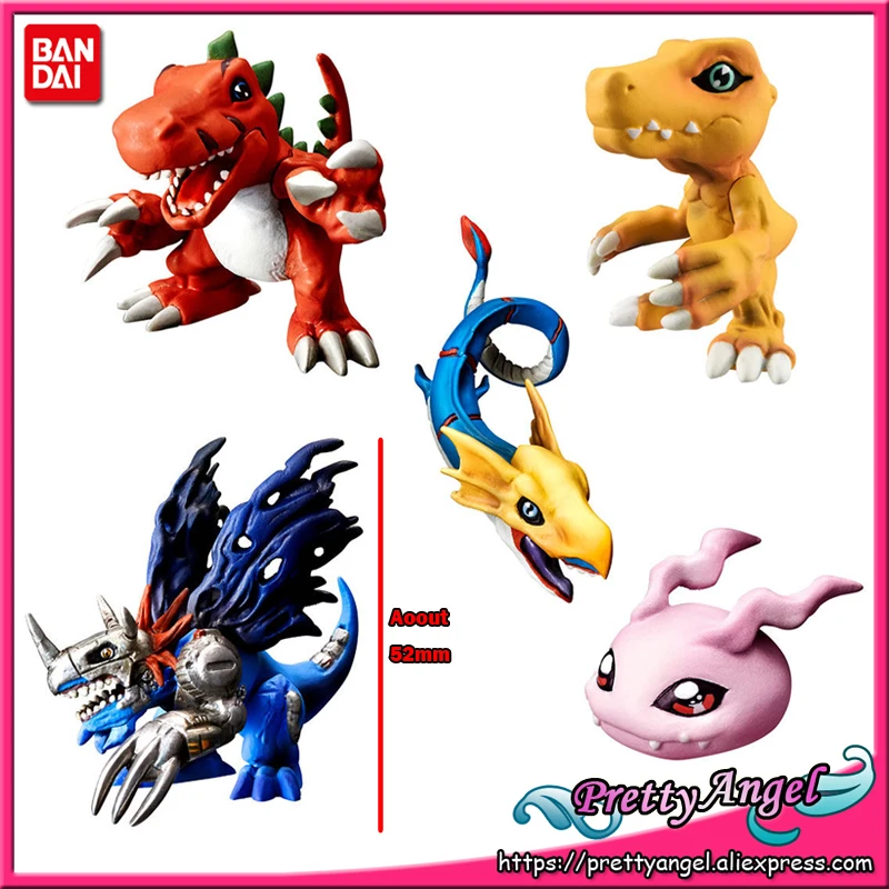 PrettyAngel-Подлинная Bandai 20th anniversary Digimon Digital Monster Capsule Mascot коллекция мини-фигурка