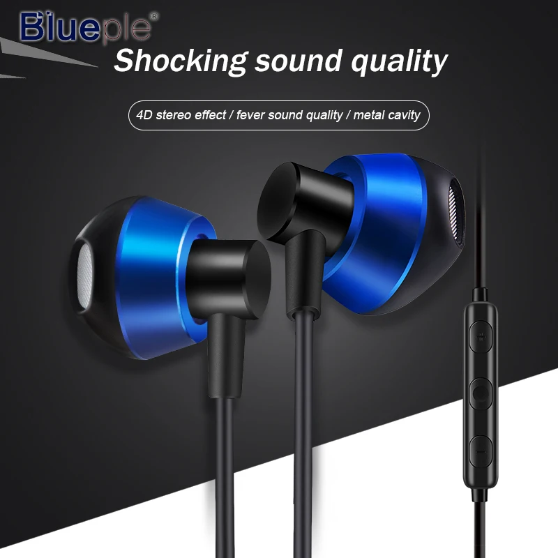 Blueple Стерео Наушники Hi-Fi наушники с микрофоном 4D стерео для mp3 плеер | Электроника