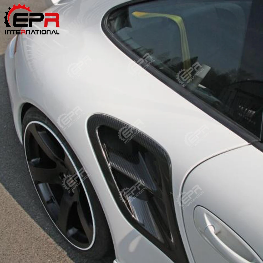 Для Porsche 997 Turbo &amp GT2 тюнинг турбины из углеродного волокна боковой холодный