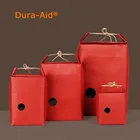 50 шт L9 * W5 * H11cm красная рисовая бумага упаковка риса бумажные пакеты для свадеб крафт-бумажный пакет с молнией и окном Бесплатная доставка