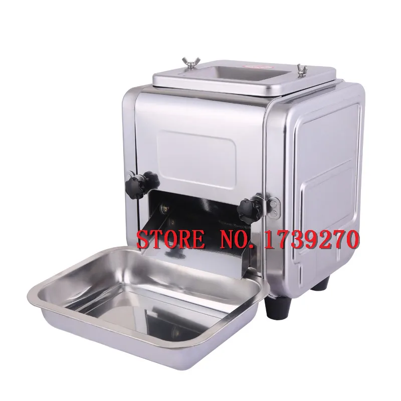 

2018 commercial use Stainless steel electric multi-function meat slicer slice cutter diced machine