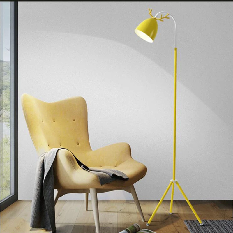 Напольные лампы E27 в скандинавском стиле для спальни гостиной кабинета милого