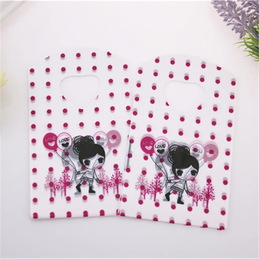 Hot Sale New Fashion Wholesale 50pcs/lot Lovely Baby Packaging Gift Pouches Favor Party Small with Ballons | Дом и сад