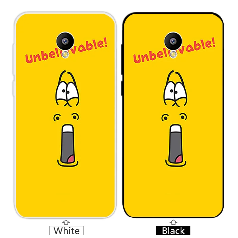 for Meizu M2 Mini / Meilan Phone Cases Soft Silicone Transparent TPU Back Black Matte Brick Road Coque |