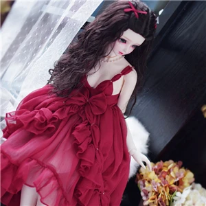3 Одежда для кукол 1/4 1/3 bjd Одежда для кукол платье на заказ хвост красивые платья - Цвет: 3