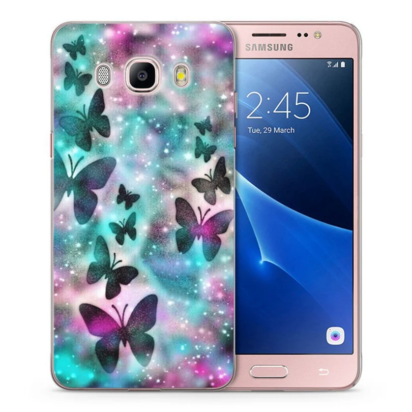 Чехол для Samsung Galaxy A3 A5 2016 2015 2017 prime J1 J2 J3 J5 J120 J330 S8 G530 Мягкий чехол из ТПУ с бабочка