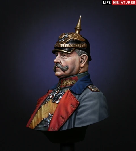 [Loong Way миниатюры] миниатюры Life Paul von Hindenburg полимерные миниатюры|miniature|miniature resinminiature