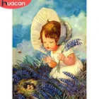 Huacan Официальный магазин Алмазная вышивка Алмазная картина девушка полный квадраткруглые стразы картины Алмазная мозаика