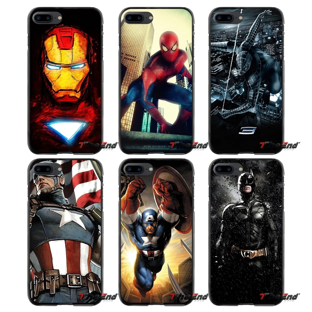 Marvel Капитан Америка Щит Железный человек Сотовый Телефон Чехол Для LG L90 G6 V20 Nexus 5X6 P