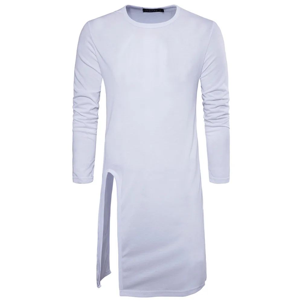 Мужская футболка с длинным рукавом для ночного клуба хип-хоп | одежда