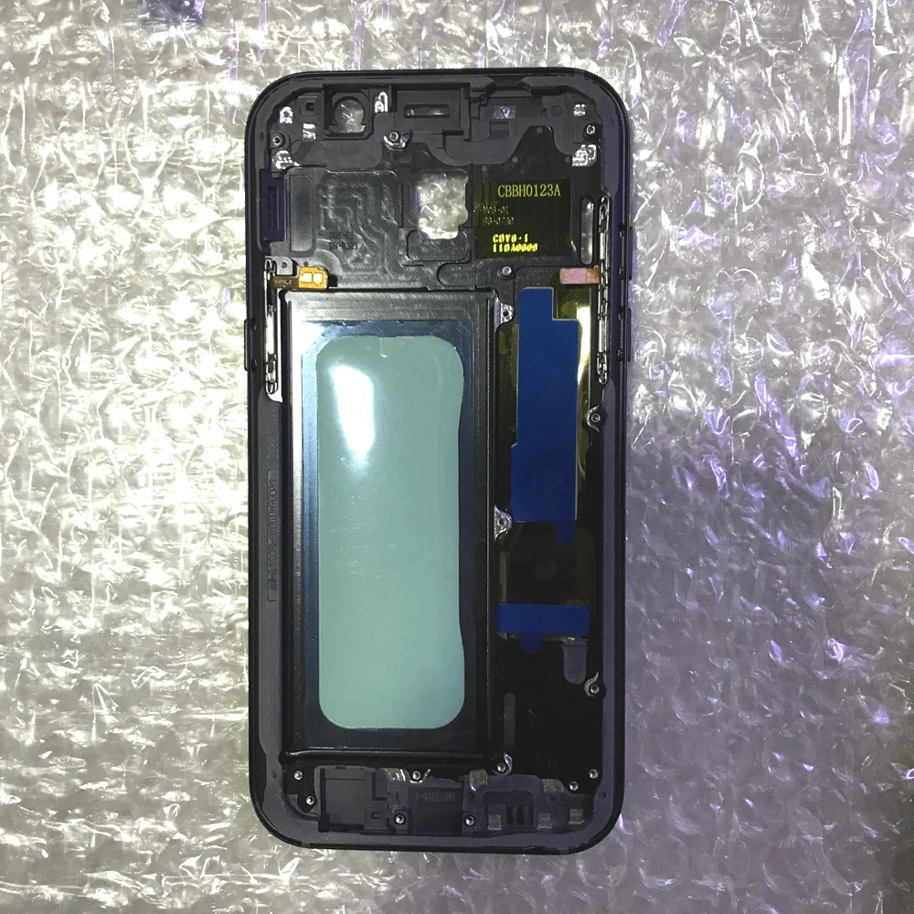 Для Samsung Galaxy A5 2017 A7 A520 A720 средняя рама корпус рамка крышка с выключателем питания