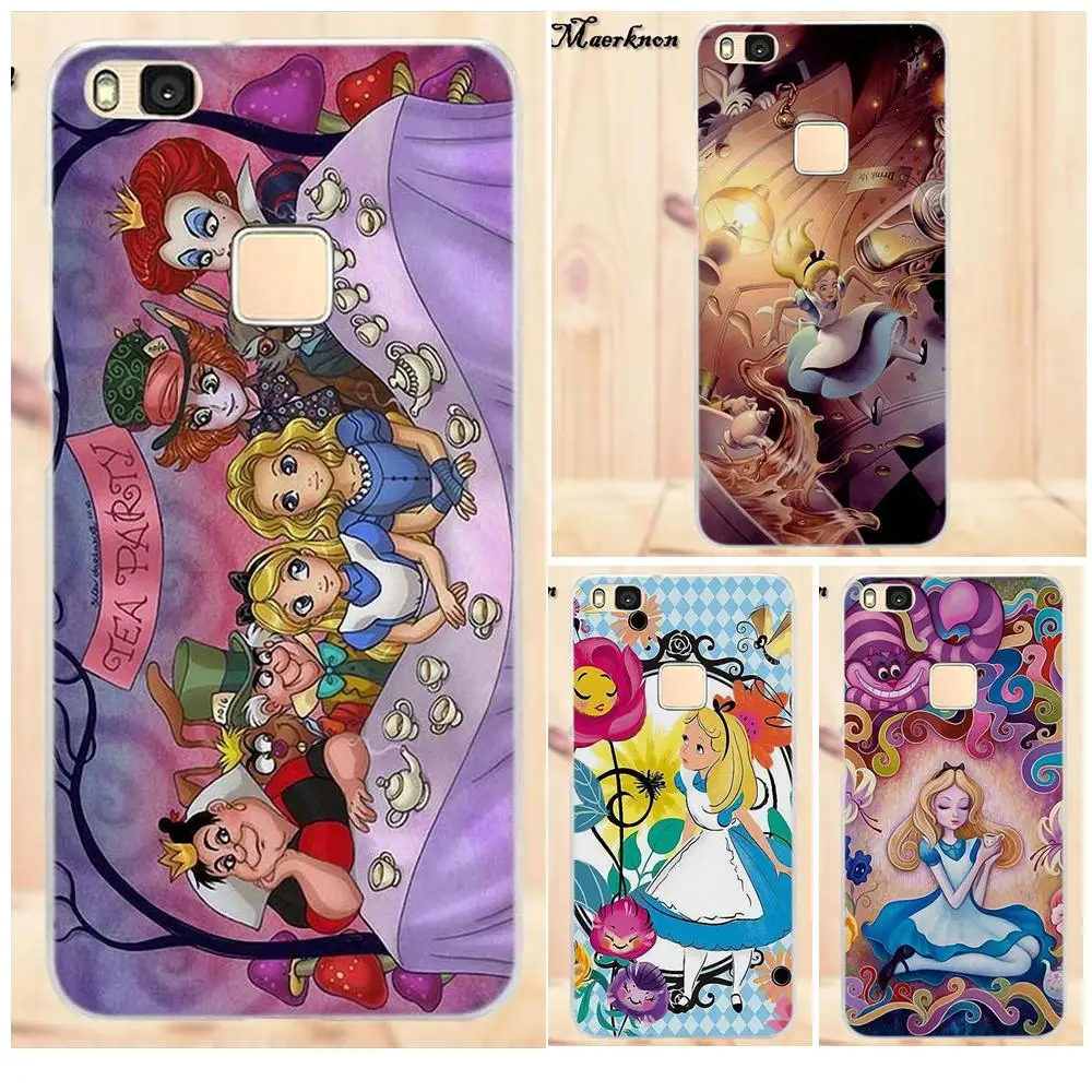 Maerknon Мультфильм Алиса для Apple iPhone 4 4S 5 5C SE 6 6S 7 8 Plus X LG G4 G5 G6 K4 K7 K8 K10 Мягкий