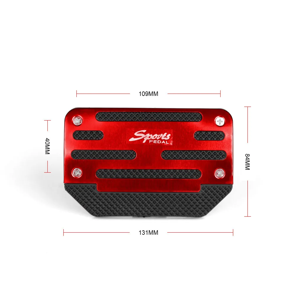 2pcs/set Universal Non Slip Aluminum Automatic Transmission Car Pedal Cover Set For Brake | Автомобили и мотоциклы