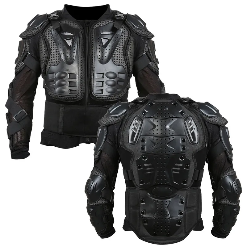 Броня мотоцикла куртка в байкерском стиле для всего тела футболка Armor плеча сзади