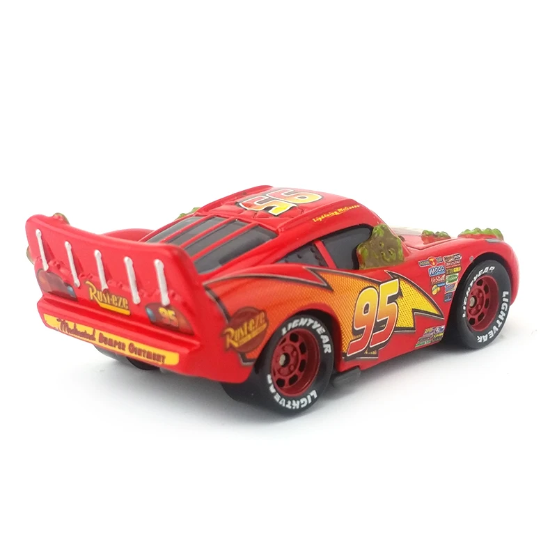 Disney Pixar Автомобили № 95 кактус Молния Маккуин металла литая Игрушка автомобилей
