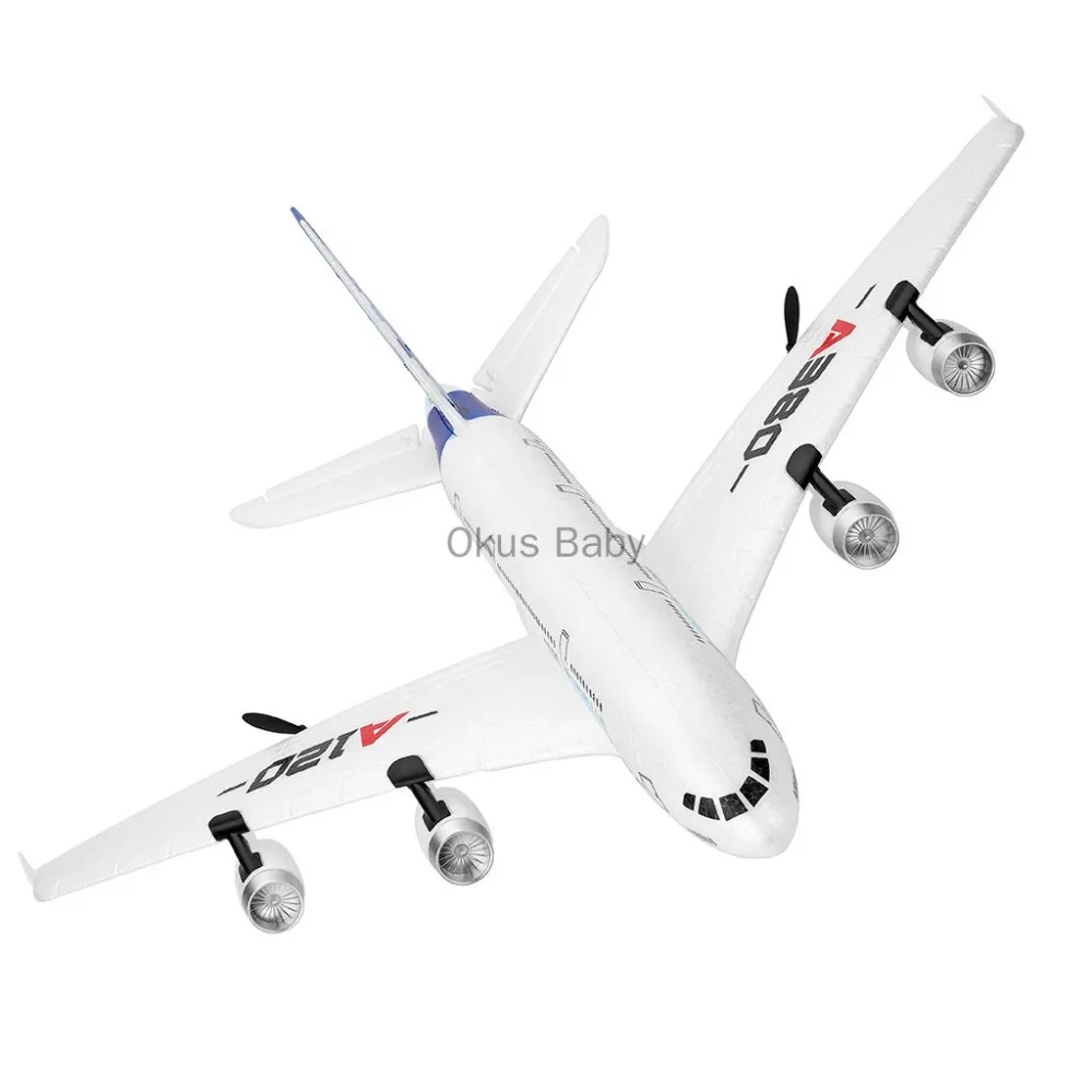 2019 Фирменная Новинка RC самолет 2 4 ГГц 510 мм размах крыльев 3CH планеры Coreless