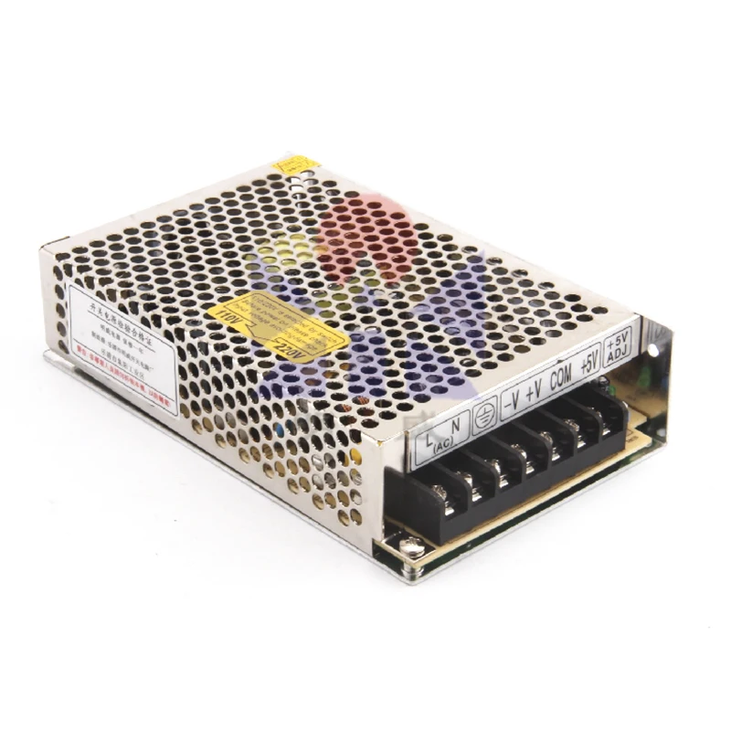 Т-50А Трехканальный источник питания с переключением 50 Вт 5 В 12 В -5 В преобразователь переменного тока в постоянный ток для светодиодной ленты 110 В/220 В трансформатор в постоянный ток.