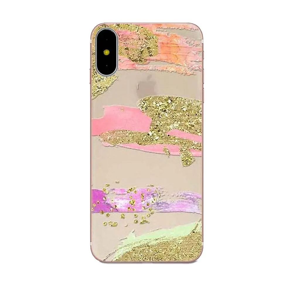 Для Apple iPhone 4 4S 5 5C 5S SE 6 6S 7 8 Plus X XS Max XR хит продаж модный дизайн кварцевый кристалл