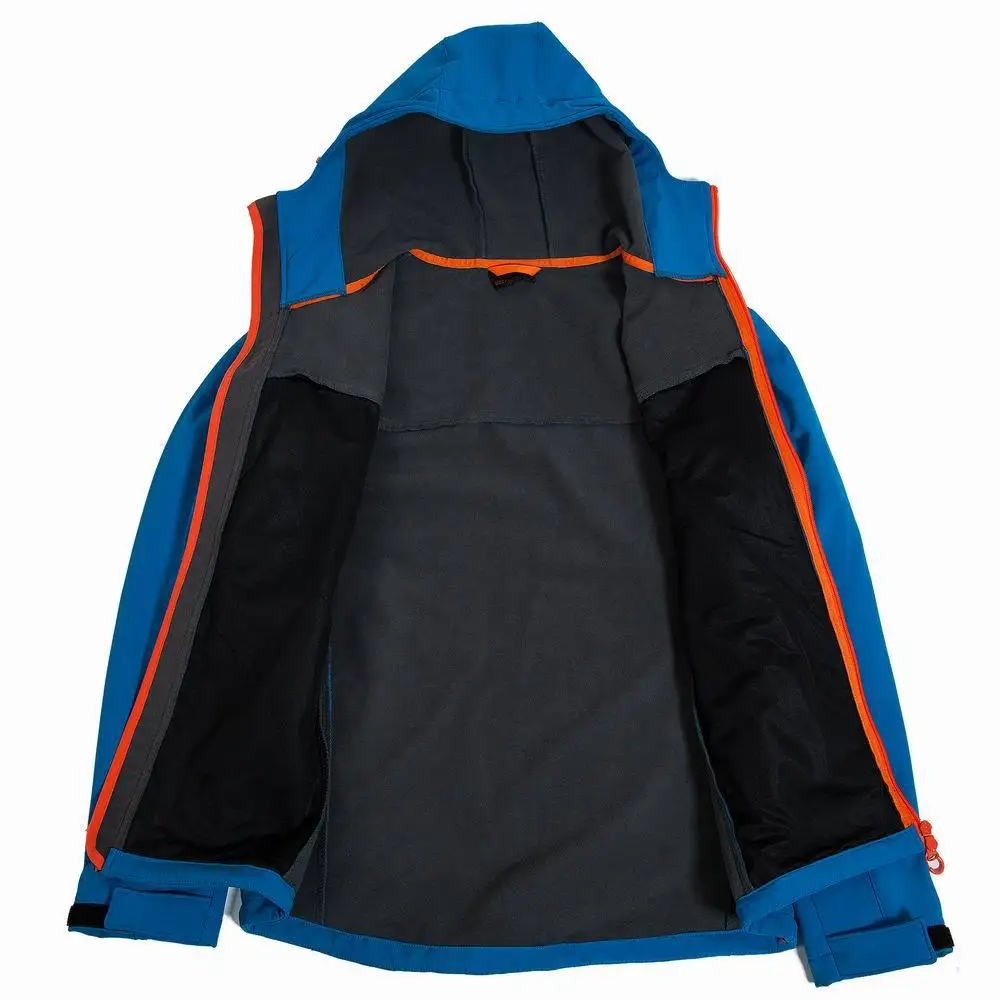 Уличная лыжная куртка Мужская ветрозащитная теплая Softshell для сноуборда лыжного