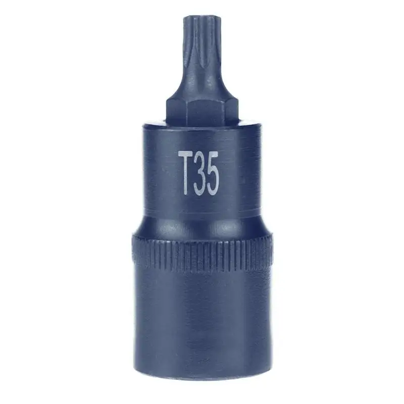 Набор торцевых насадок для отверток Torx 1/2 переходников T20 T25 T27 T30 T35 T40 T45 T50 T55 T60 T70 |