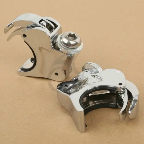 39 мм Quick Release зажимы лобового стекла для Harley Dyna накладка на Sportster 883 1200