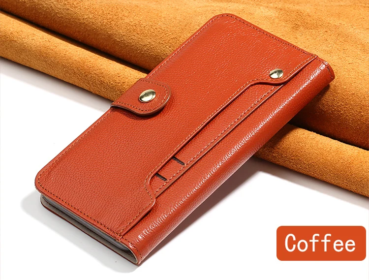 Genuine Leather Flip Phone Case For iPhone 11 pro max 7 8 Plus case luxury leather Women Purse Wallet For iphone X xr 6 6S plus