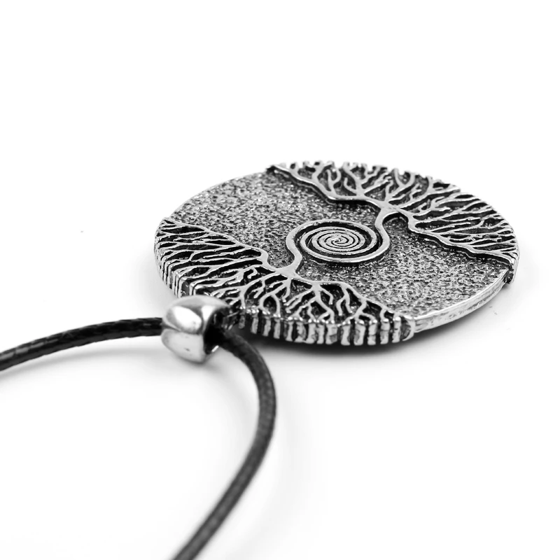 Крутое колье с кулоном в стиле викингов Древо жизни подвеска символикой мира