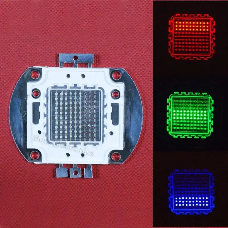 Светодиодная панель RGB высокой мощности 100 Вт для самостоятельной сборки|led light