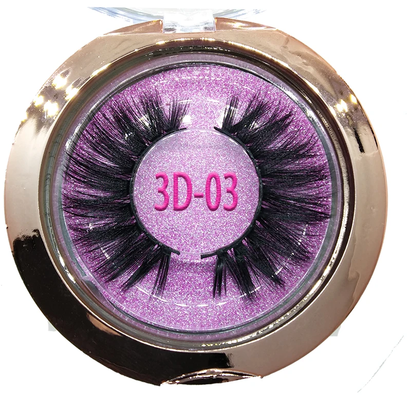 Ресницы 3D норковые мягкие драматические густые натуральные длинные объемные